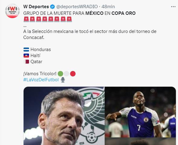 Lo que dice la prensa de México sobre la Selección de Honduras y su grupo en la Copa Oro 2023 ¿El de la muerte?