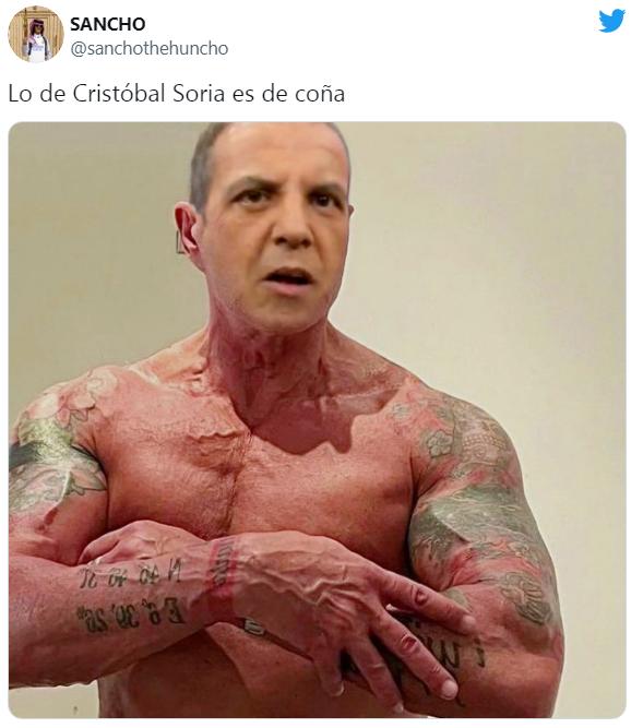 Cristiano Ronaldo y Militao son protagonistas: Los memes que hacen pedazos a Cristóbal Soria tras su operación en el rostro
