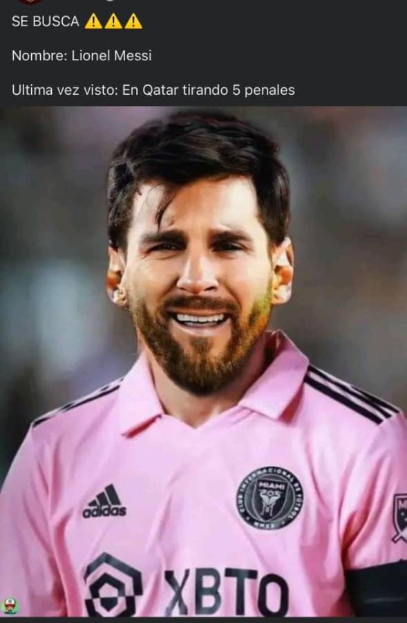 “No penalti, no party”: ácidos memes contra Messi luego de ser eliminados por Monterrey en Concacaf