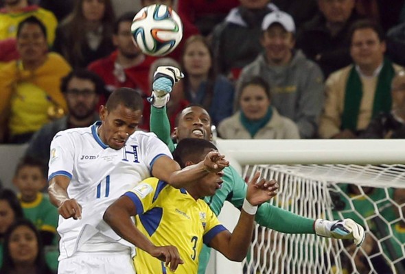 Honduras cae ante Ecuador 2-1
