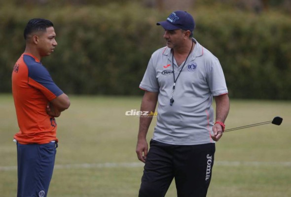 ¡En fotos! Presencia de Emilio Izaguirre y mucha concentración en el entreno de Motagua