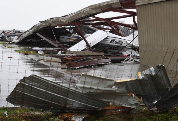 Las terribles imágenes de huracán Harvey en Texas