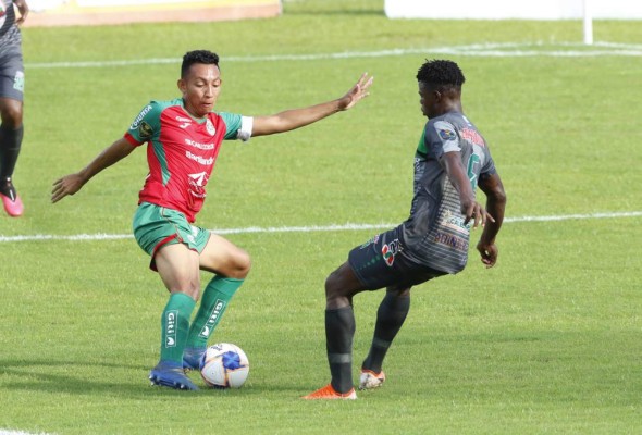 ¡Con todo! El 11 con el Marathón saldría a la batalla ante Forge FC por el boleto a Liga de Campeones