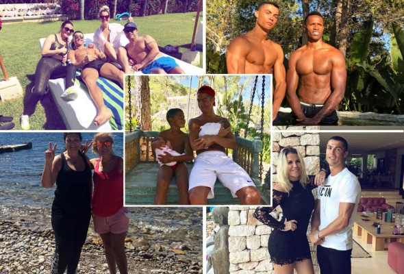 Revelan por qué Georgina no aparece en las fotos de vacaciones de Cristiano Ronaldo