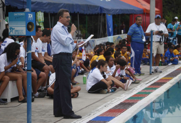Centroamericano de natación en Honduras.
