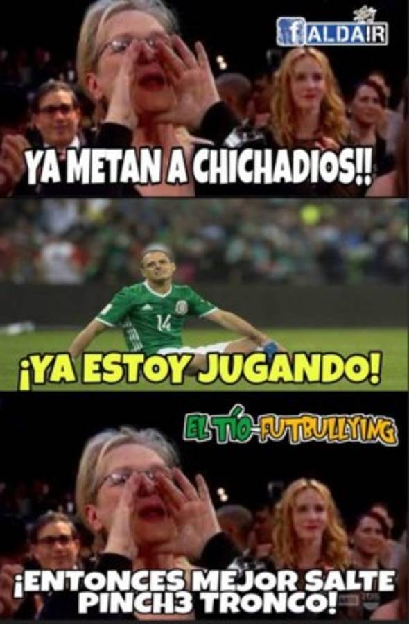 Chicharito y Ochoa protagonizan memes de la derrota de México ante Croacia