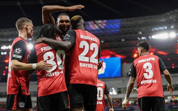 Leverkusen está demostrando que será un rival duro en la Champions League. Foto: EFE