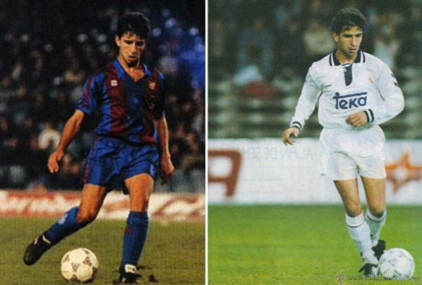 Futbolistas que vistieron la camiseta de Real Madrid y de Barcelona