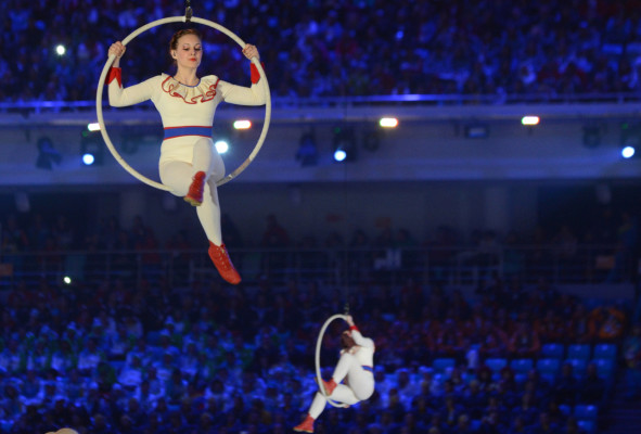 Imágenes de la Clausura de los Juegos Olímpicos de Sochi