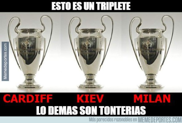 Los otros memes que no has visto del título del Real Madrid en la Champions League