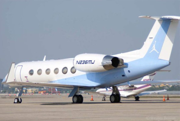 Los lujosos aviones de los deportistas por el mundo