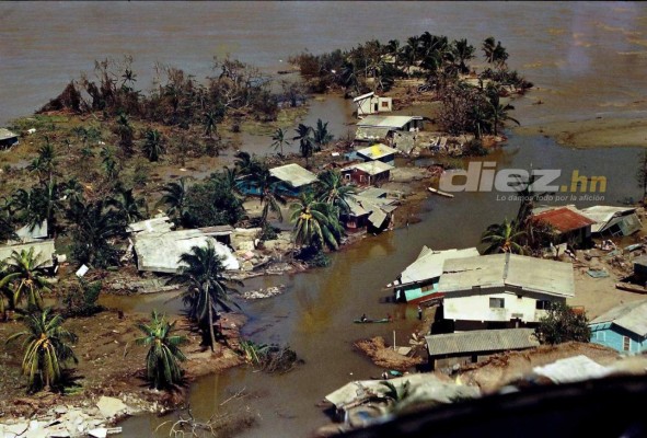 ETA le hace recordar a los hondureños lo catastrófico y mortífero que fue el huracán Mitch