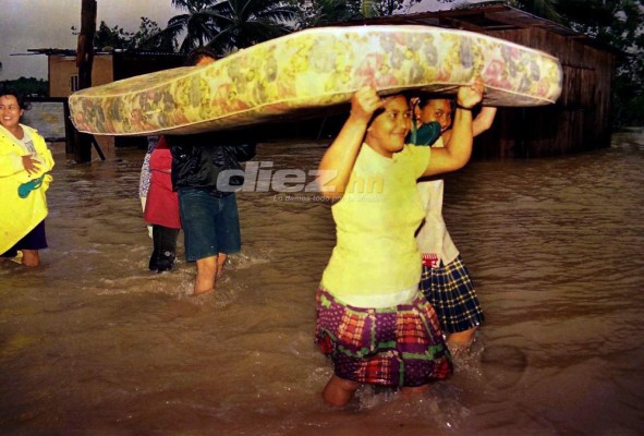 ETA le hace recordar a los hondureños lo catastrófico y mortífero que fue el huracán Mitch