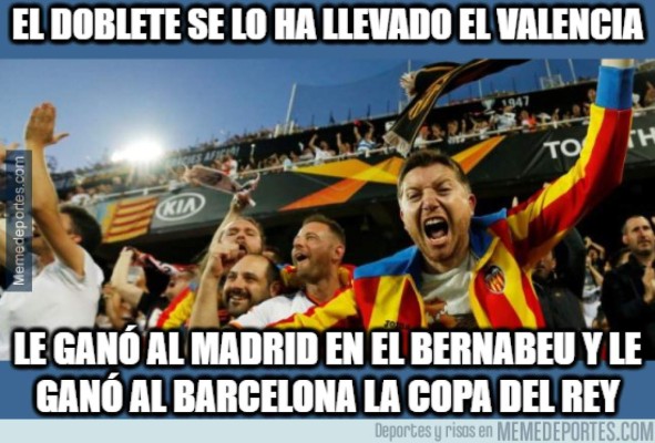 Memes: Revientan al Barcelona tras perder la Copa del Rey ante el Valencia