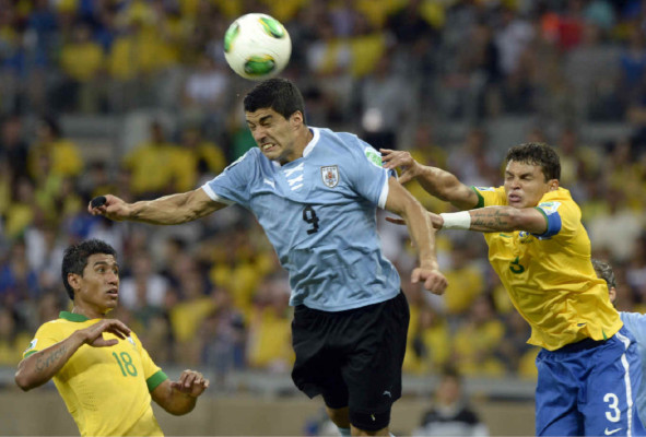 Las mejores imágenes de Brasil-Uruguay