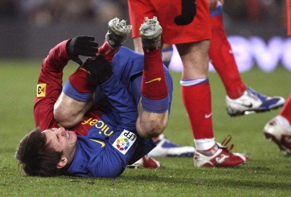 FOTOS: Todas las lesiones de Lionel Messi en su carrera