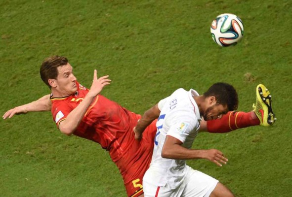 Bélgica derroto 2-1 a los Estados Unidos