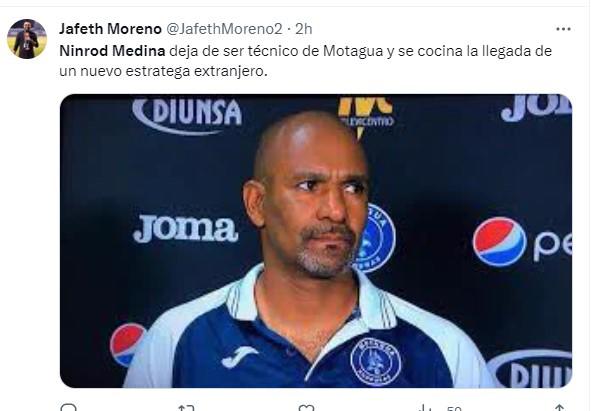Lo que dicen los periodistas hondureños sobre el despido de Ninrod Medina en Motagua: “Nunca fue el DT que ocupaban”