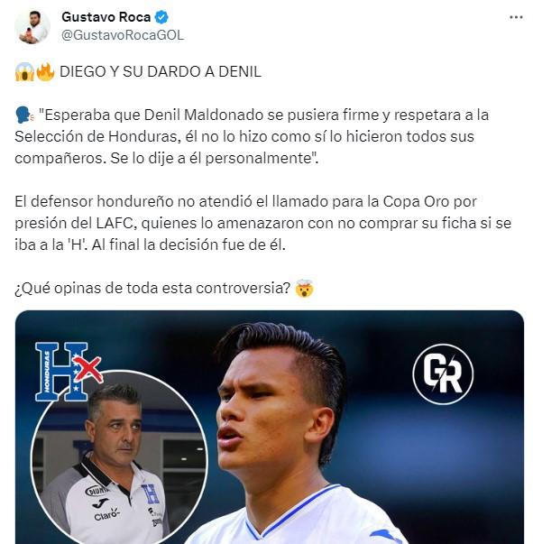 Así reacciona la prensa deportiva ante el caso de Denil Maldonado: “Jugadores que son pecho frío” y “Honduras es un desastre”