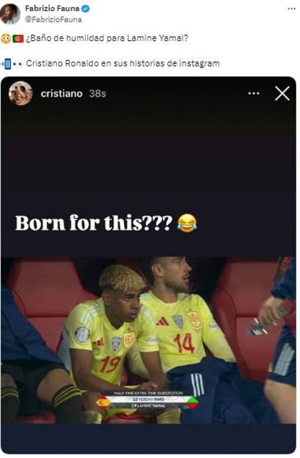 Cristiano Ronaldo campeón de la Liga de Naciones y los memes ponen en su lugar a Lamine Yamal con su España