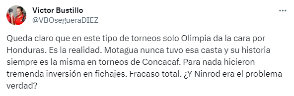 Periodistas fulminan a Motagua por la eliminación: “Vergüenza absoluta; el fútbol panameño está mejor que el nuestro”