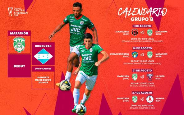Todos los juegos de Marathón en el certamen de Concacaf.