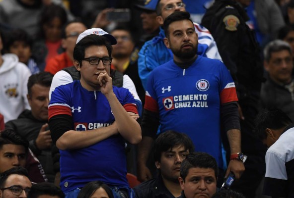 Las dos caras de la final: El festejo de las águilas del América y el llanto del Cruz Azul