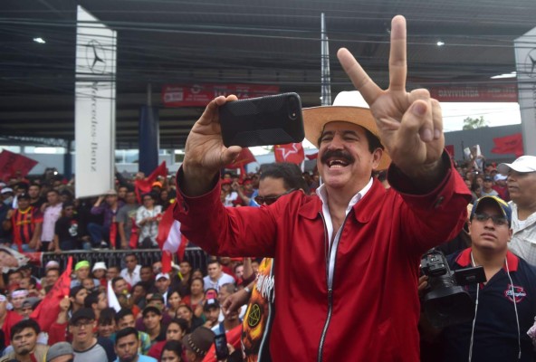 LOCURA: Así festejó Salvador Nasralla tras declararse como el próximo presidente de Honduras