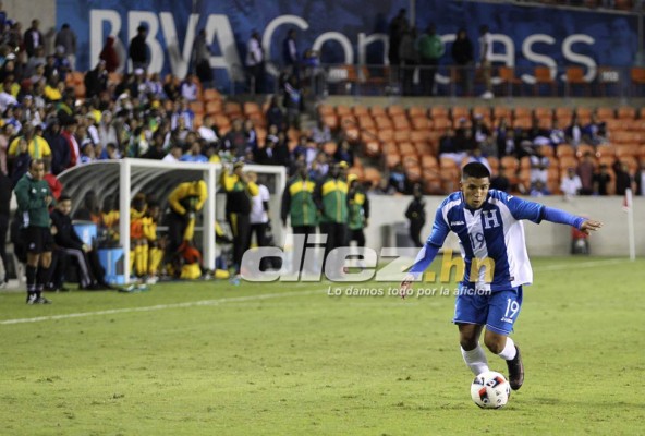 Las imágenes que dejó el amistoso Honduras-Jamaica en Houston