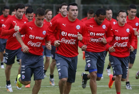 Chile está listo Vidal está en el grupo