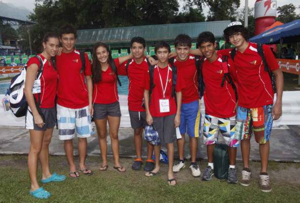 Centroamericano de natación en Honduras.