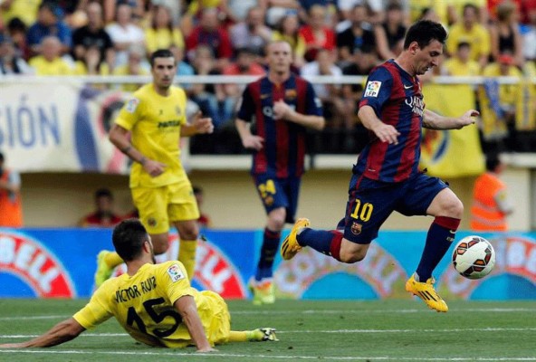 Barcelona venció 1-0 a Villarreal y es puntero de la Liga BBVA