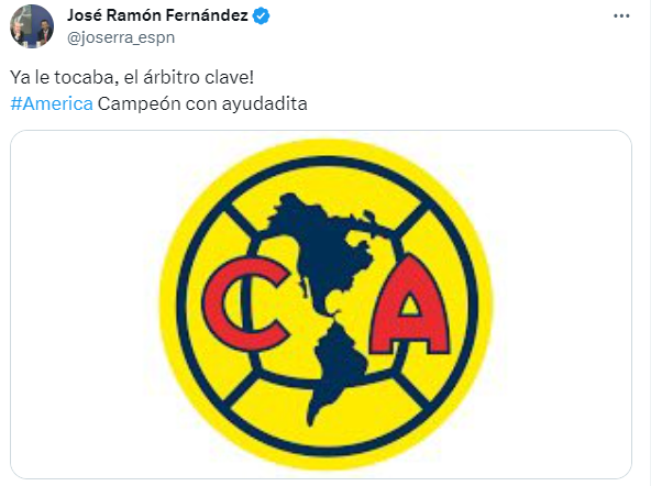 ¿Ayudita del árbitro? La polémica reacción de José Ramón Fernández por la 14 del América y lo que dijo Faitelson