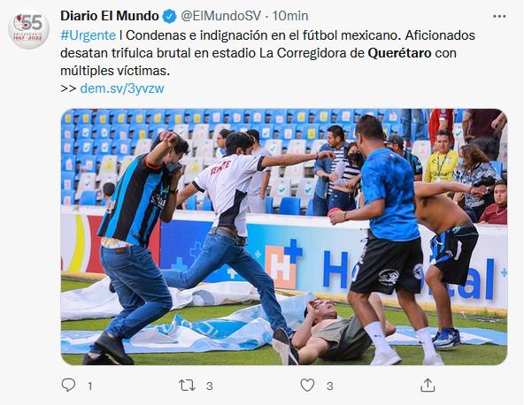 “Horror en México y vergüenza”: Lo que dice la prensa internacional sobre los actos de violencia en el Querétaro-Atlas