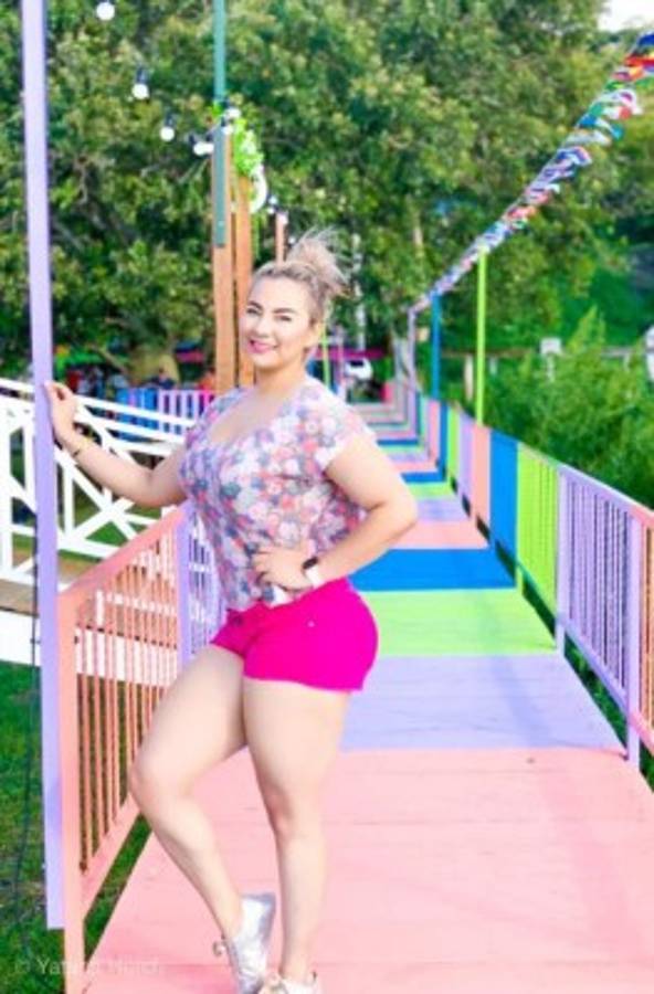 Yatana Herch, la barbie hondureña y su atrevido reto si Marathón queda campeón del Clausura