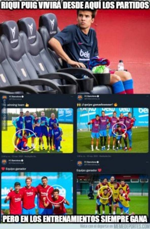 Xavi Hernández y sus duras normas en el Barcelona son protagonistas de los memes