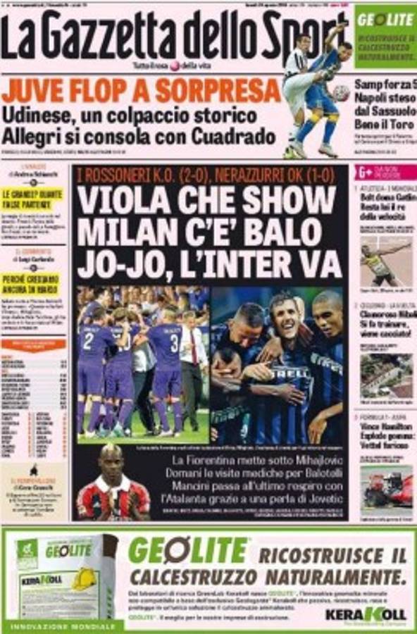 Las portadas de los diarios más importantes del mundo