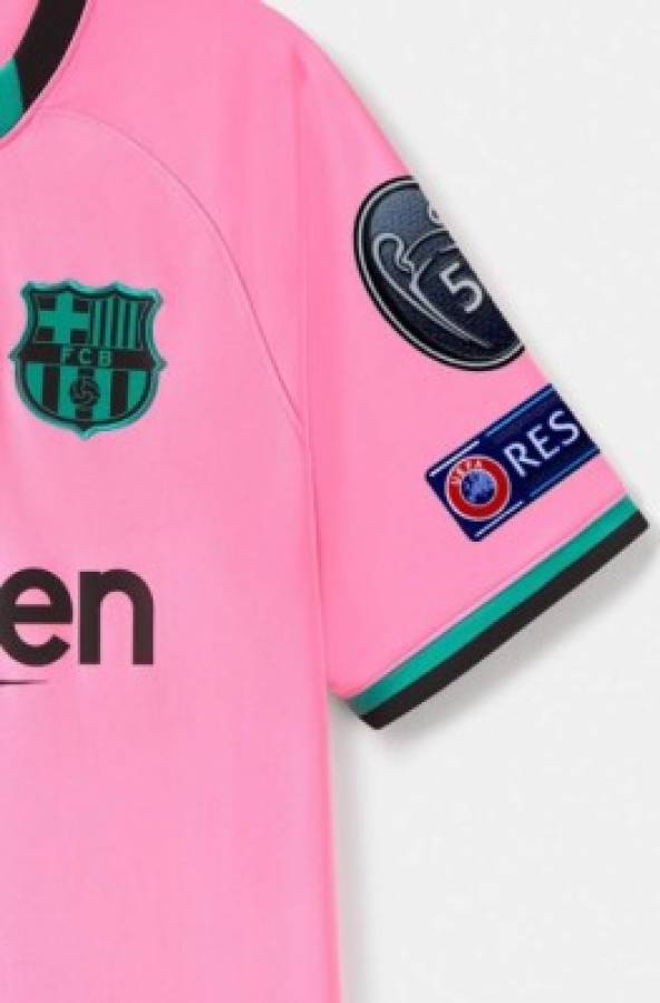 ¿Por qué la critican? Así es la nueva camiseta rosa del Barcelona para la temporada 2020/21  