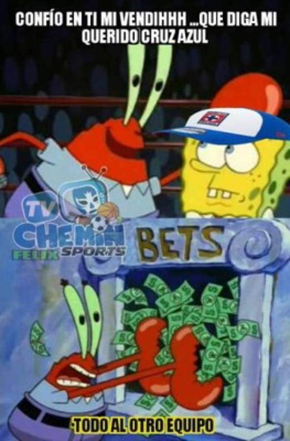 Los memes destrozan otra vez al Cruz Azul tras ser eliminados de la Concachampions