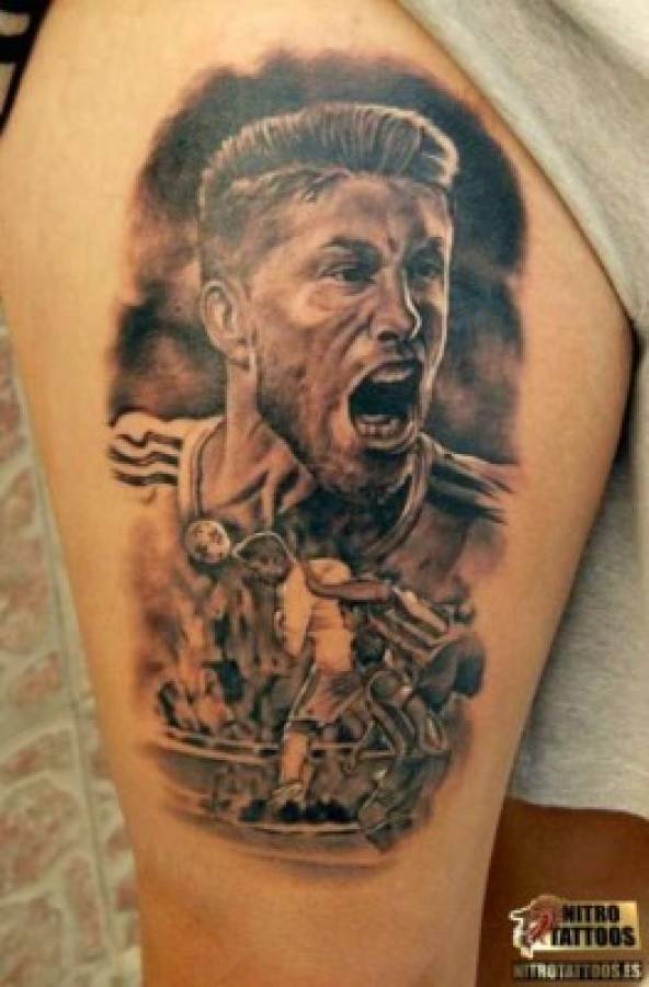 ¡Plasmados en su piel! Los mejores y más locos tatuajes de figuras del fútbol en aficionados