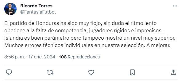 Lo que dicen los periodistas hondureños tras la derrota de la Selección Nacional ante Islandia: “¿Es en serio Buba?”