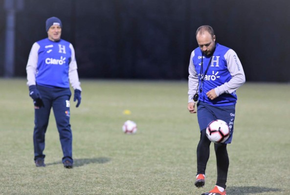 FOTOS: Con mucho frío y alegría, así fue el entreno de Honduras en Estados Unidos