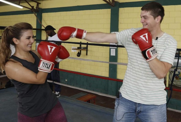 Cristhian Gutiérrez, el goleador que se pasó al boxeo en Real España