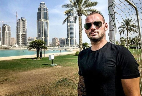 Sneijder revela su 'travesura' de fiesta con Megan Fox una noche antes de un partido de Champions