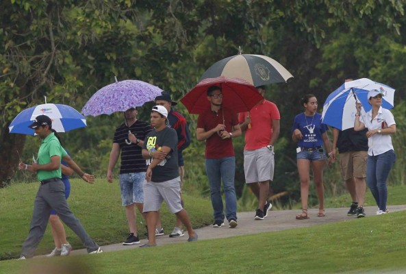FOTOS: Ni la lluvia detuvo el PGA Tour Latinoamérica en Honduras
