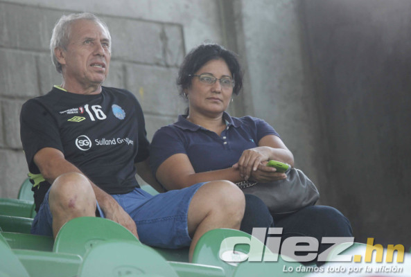 Ambiente en la última jornada de la liga Nacional de Honduras