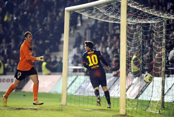 Messi suma y sigue Barcelona vr Córdoba por la copa del rey.