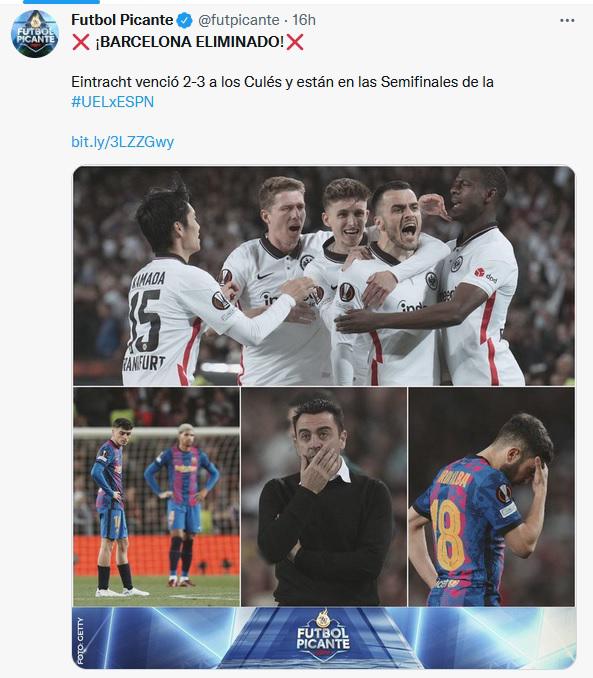 Las portadas y lo que dice la prensa sobre la eliminación del Barcelona en la Europa League: ¡Humillados!