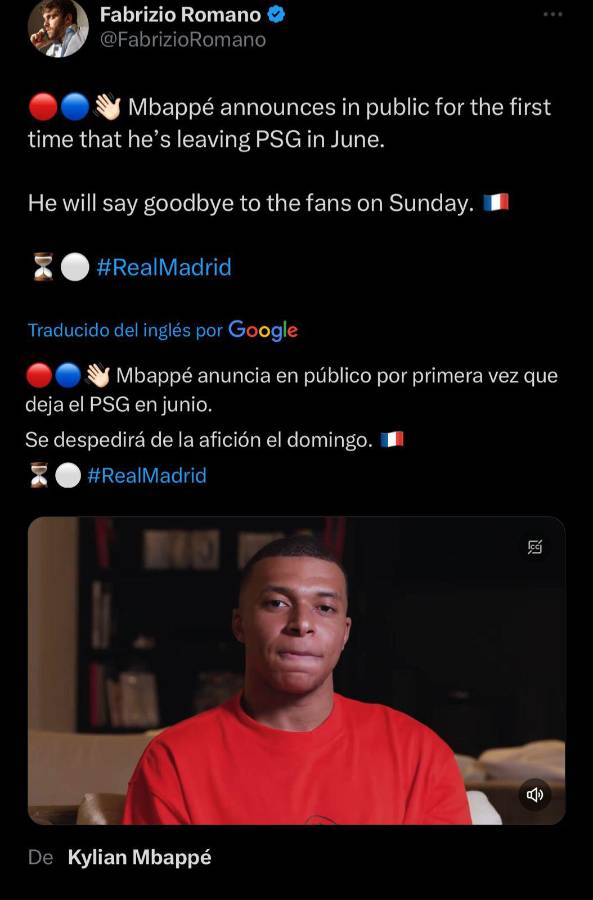 Lo que dice Fabrizio Romano, la jugada de Florentino y “Tic-Tac”: Así reaccionó la prensa a la salida de Mbappé del PSG