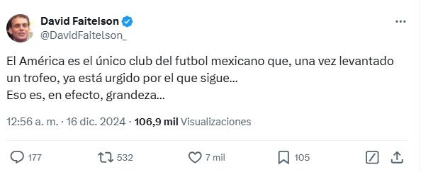 ¿Qué dijo Faitelson? América es tricampeón histórico y así reacciona la prensa: “Ya aburre porque gana siempre”